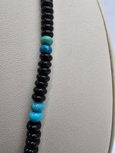 Jay King Sterling Silver Turquoise & Black Chalcedony Pendant Necklace, 18"